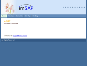 imsap.com: Home
Everything SAP, SAP Business One, Business Objects

Home Page 