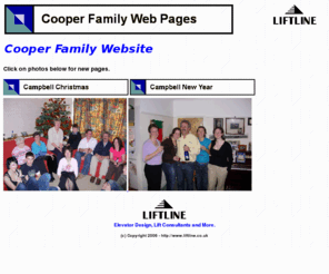 jeff-cooper.co.uk: Jeff Cooper Family Website
Jeff Cooper, director of liftline Limited, Lift and Elevator Design Consultants.