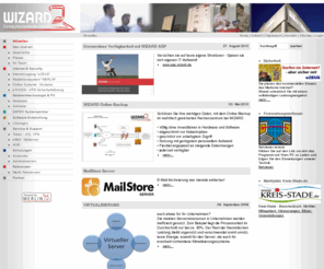 wizard.info: Wizard Aktuelles - News aus der IT Welt | Wizard Computersysteme GmbH
Hier finden sie Informationen zu den Produkten der WIZARD Computersysteme GmbH.