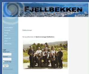 fjellbekken.com: Spelemannslaget Fjellbekken - Hovedside
Spelemannslaget Fjellbekken