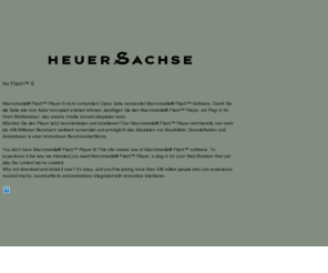 heuer-sachse.de: HEUER & SACHSE Werbeagentur - Hamburg
Der Internetauftritt der Werbeagentur Heuer & Sachse in Hamburg