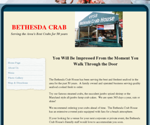 bethesdacrab.com: Home Page
Home Page