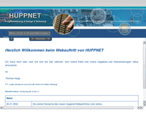 huppnet.com: Huppnet
Huppnet - professionelle Webauftritte zu fairen Preisen
