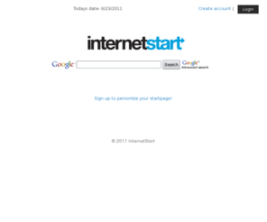 internetstart.com: InternetStart.com
A great Internet start page to be released soon.