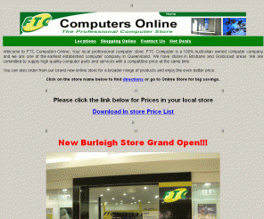 ftc.com.au: Locations   Shopping Online   Co

