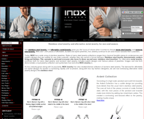 inoxjewelry.com: INOX Jewelry Wholesale 
INOX Jewelry - wholesale stainless steel jewelry. Dedicated to be the top wholesaler for mens steel jewelry and womens steel jewelry. An incredible selection for retailers looking for jewelry that grab customer's attention and can yield high profits. Provides high quality, unique designs at incredible prices, fast order turnaround time, shipping, and other alternative metal jewelry.