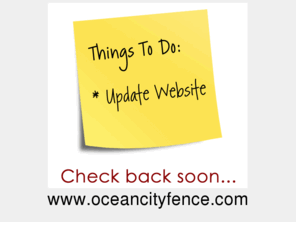 oceancityfence.com: Ocean City Fence | Ocean City, NJ - Mobile Edition
Discover a superior fence company, Ocean City Fence in Ocean City, New Jersey, that specializes in vinyl fencing.