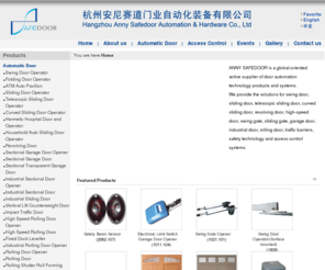 safedoormatic.net: Automatic Door,Automatic Door Operator,Swing Door Operator,Sliding Door Operator Manufacturer,Suppleir,Factory - Hangzhou Anny Safedoor Automation & Hardware Co.,Ltd.
We are professional Automatic Door,Automatic Door Operator,Swing Door Operator manufacturers and factory in China. We can produce Automatic Door Operator,Swing Door Operator,Sliding Door Operator according to your requirements. More types of Automatic Door Operator,Swing Door Operator,Sliding Door Operator wanted, please contact us right now!  
