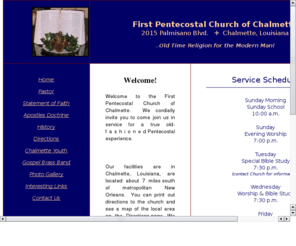 1stpentecostalchurchchalmette.org: Domain Names, Web Hosting and Online Marketing Services | Network Solutions
Find domain names, web hosting and online marketing for your website -- all in one place. Network Solutions helps businesses get online and grow online with domain name registration, web hosting and innovative online marketing services.