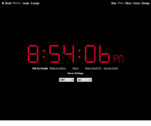 kukuklock.net: Online Alarm Clock
Online Alarm Clock - Free internet alarm clock displaying your computer time.