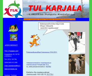 tul-karjala.org: TUL:n Karjalan piiri
TUL:n Karjalan piiri, Pohjois-Karjalassa toimiva urheilujärjestö.