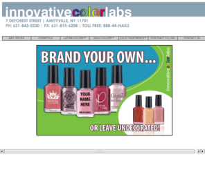 icenails.com: Innovative Color Labs / A Division of North American JayPak, Inc.
The Official Website of Innovative Color Labs, an exclusive private label nail polish line since 1985.