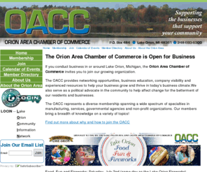 lakeorionchamber.com: Orion Area Chamber of Commerce
Welcome to the Orion Area Chamber of Commerce