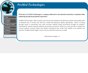 promed-tech.com: ProMed Technologies
