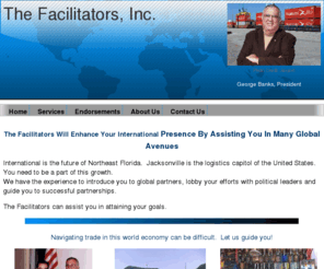 thefacilitatorsconsulting.com: George Banks, The Facilitators, Inc. Home
Facilitates trade and cultural meetings with international business and political officials.