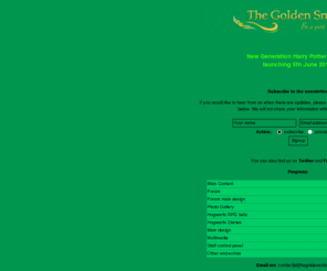 thegoldensnitch.com: The Golden Snitch - Home
A Harry Potter site like no other.