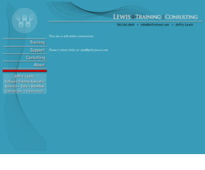 lewisconnection.com: Lewis Training & Consulting
FW 8 DW 8 XHTML