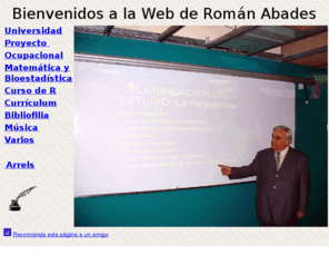 romanabades.com: La web de Romn Abades
="clases