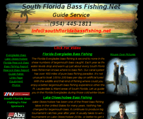 southfloridabassfishing.net: Florida Bass Fishing l Florida Peacock Bass l Everglades Bass Guide
Florida bass fishing on Lake Okeechobee and the Florida Everglades. Florida peacock bass fishing in Miami & Ft. Lauderdale areas of South Florida. South Florida bass fishing guide service. Florida peacock bass guide service.