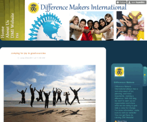 youareadifferencemaker.com: Difference Makers
Difference Makers International always has a non-stop week of fun, planning, and most importantly, making a difference. With this blog, we want to open up our organization and share what we are doing...