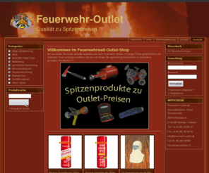 feuerwehr-outlet.info: Feuerwehr-Outlet - Qualität zu Spitzenpreisen !!!
Willkommen im Feuerwehrwelt-Outlet-Shop
 Bei uns finden Sie immer aktuelle Angebote aus dem Feuerwehr-Sektor. Günstige Preise gewährleisten ein optimales Preis-Leisungsverhältnis. Nur bei uns finden Sie regelmässig Restposten zu besonders günstigen Konditionen !!! 
