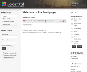 kifera.com: Welcome to the Frontpage
Joomla! - the dynamic portal engine and content management system