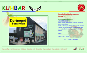 kuh-bar.org: Kuhbar:  Intro
Wir haben für Sie ein partnerschaftliches System erarbeitet, dass Ihren selbständigen und eigenverantwortlichen Betrieb einer Eis- und Cafebar unter der Firmierung ?Kuhbar? ermöglicht! Unserer Philosophie entsprechend sollen stets alle Partner als Gewinner aus einer Geschäftsbeziehung hervorgehen! Wir möchten mit Ihnen neue Wege gehen!