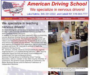 americandrivingschool.us: About us; We specialize in teaching nervous drivers!
About us; We specialize in teaching nervous drivers! 