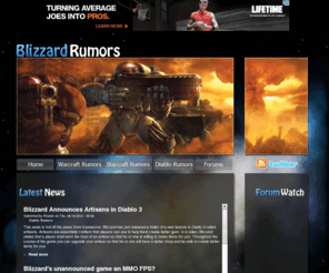 blizzardrumors.com: Blizzard Rumors
Put the description of this page here