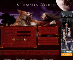 Vampire Vs Werewolf Browser Game