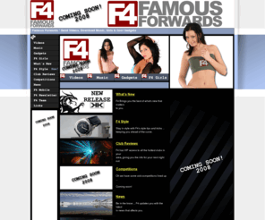 famousforwards.com: Famous Forwards Video Music Gadgets
Send your friends the best on the net of Videos, Music, Downloads & Gadgets!