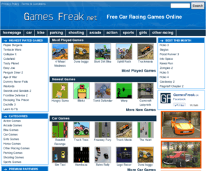 Auto Racing Games Online on Racing Games Online  Including Car Games  Bike Games  Parking Games