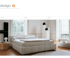 designiq.net: Design IQ
design iQ promotes the UK interests of prominent contemporary European manufacturers, supplying furniture, usually specified by architects and designers, into both residential and commercial schemes across the UK and abroad.