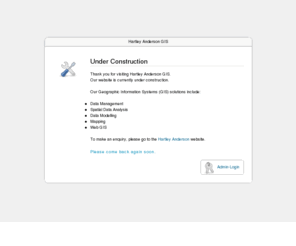 hartleyandersongis.com: Hartley Anderson GIS - Under Construction
Hartley Anderson GIS - 