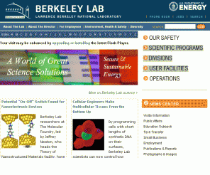 lbl.gov: Lawrence Berkeley National Laboratory
A U.S. Department of Energy Office of Science national lab that brings science solutions to the world.