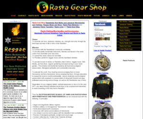 rastagearshop.com: RASTAGEARSHOP - HOME -  -
Rasta Gear Shop Original Rasta Hats and Clothing. Rastafarian Jamaican and Bob Marley Merchandise and Reggae Music and News. Rasta Medicine, Ital Food and Rasta Blog.