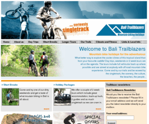 bali-trailblazers.com: Bali Trailblazers mountain bike and biking adventure
Best single track biking in Indonesia.