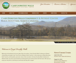 campdorothywalls.com: Camp Dorothy Walls Conference & Retreat Center - Black Mountain, North Carolina
