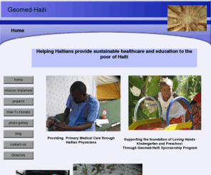 geomedhaitifoundation.org: Home
geomed
haiti
education
healthcare