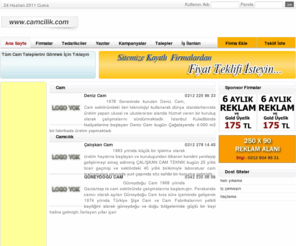 camcilik.com: Cam, Camcılık, Cam Şirketleri, Cam Firmaları, Camcı, Camcılar, Cam Sektörü
Cam, Camcılık, Cam Şirketleri, Cam Firmaları, Camcı, Camcılar, Cam Sektörü