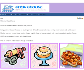 chewchoose.com: Chew Choose
GFCF gluten and casein free recipes and info