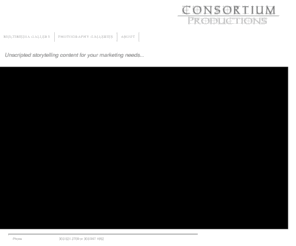 consortiumproductions.com: Consortium Productions, LLC | Commercial and Editorial Photography, Video and Multimedia
Consortium Productions, LLC is a commercial and editorial production house specializing in photography, video and editorial content.