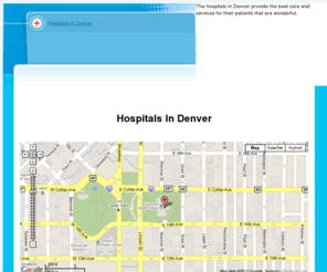 hospitalsindenver.com: Hospitals In Denver
The hospitals in Denver provide the best care and services for their patients that are wonderful.