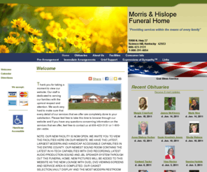 morrisandhislope.net: Morris & Hislope Funeral Home : Science Hill, Kentucky (KY)
Morris & Hislope Funeral Home : 