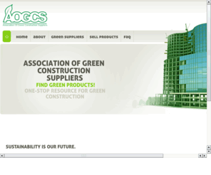 sustainable-suppliers.net: Association of Green Construction Suppliers
Association of Green Construction Suppliers