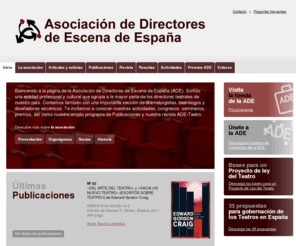 adeteatro.com: Asociación de Directores de Escena de España.
