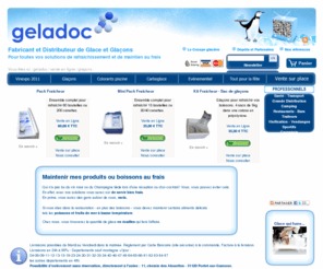 glacon.fr: Glaçons - Geladoc
Les glaçons Geladoc