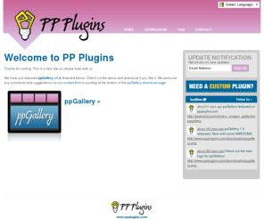 ppplugins.com: Welcome to PP Plugins - PP Plugins
Welcome to PP Plugins,  Download free, powerful, elegant, easy to use Jquery, PHP, Javascript Plugins Widgets, Oh Coo!