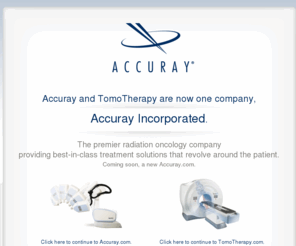 tomotherapy.com: TomoTherapy - CT Image-Guided, Intensity-Modulated Radiation Therapy
TomoTherapy delivers image-guided intensity-modulated radiation therapy for cancer treatment.