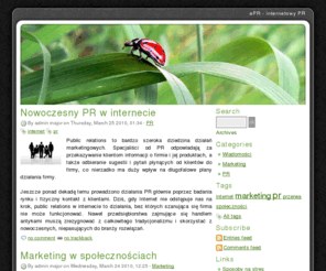 eppr.pl: ePR - internetowy PR
Informacje z rynku Public Relations